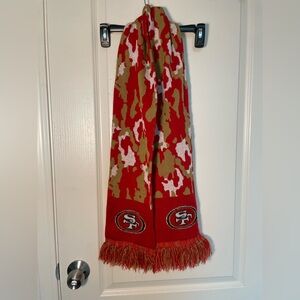 Unisex Red & Gold San Fransisco 49ers Scarf